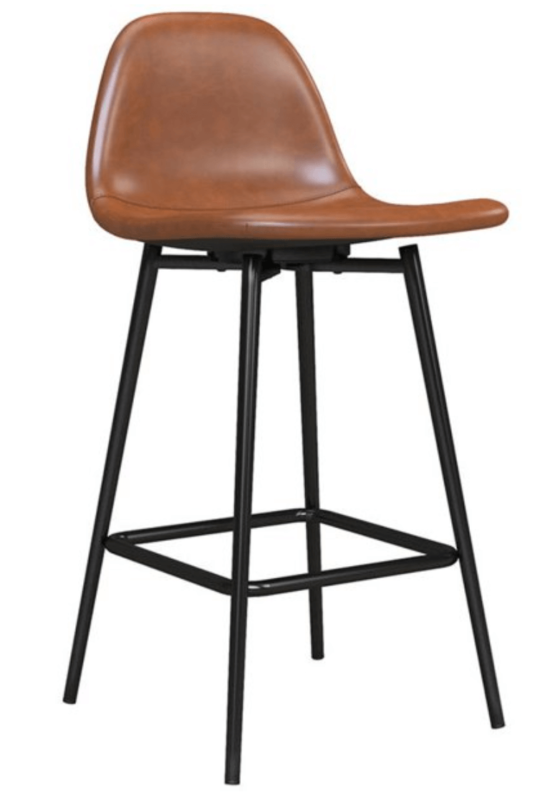 leather bar stool