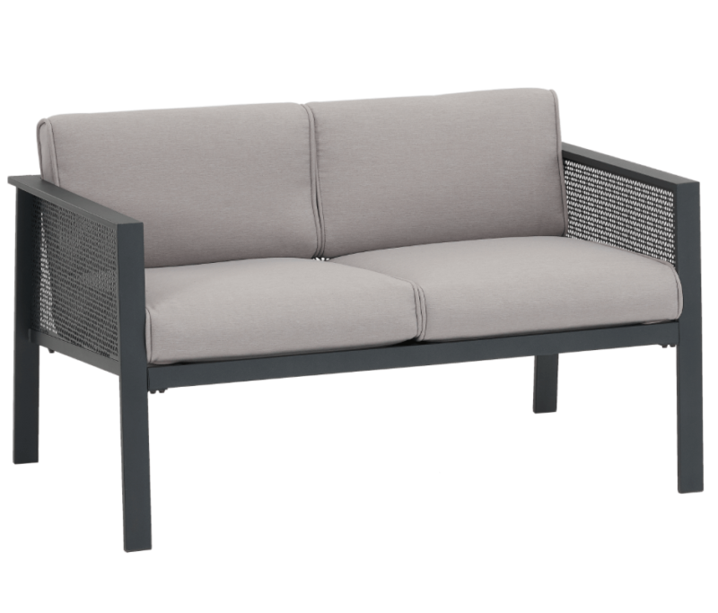 modern grey outdoor couch