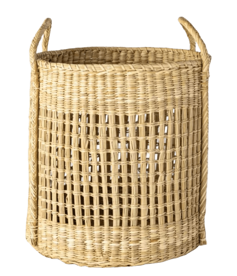 round weave basket