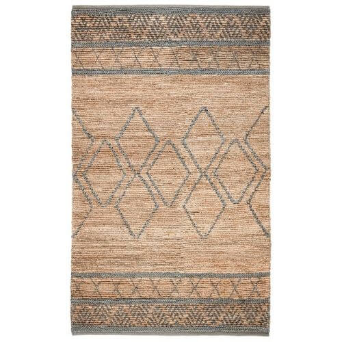 handmade beige and gray rug - for more deals check out homie lovin