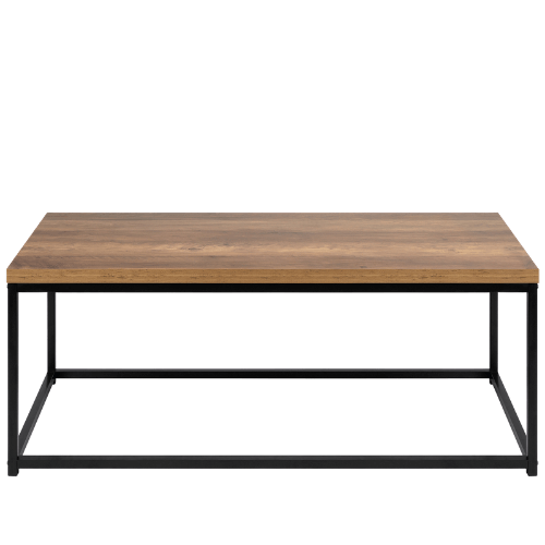 Minimalist Wood Grain Top Coffee Table