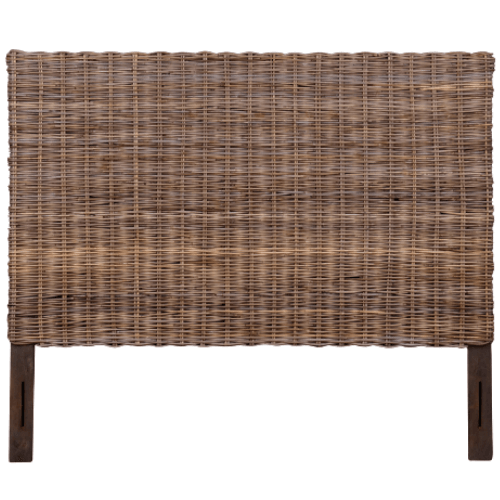 Handcrafted Solid rattan headboard