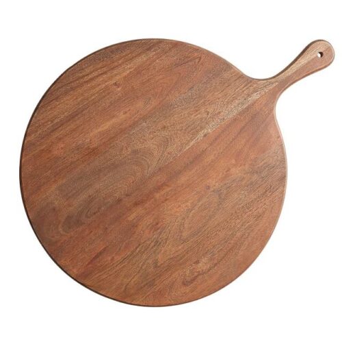 round wood pizza paddle