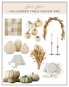 halloween table design