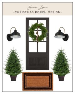 Christmas Porch Design