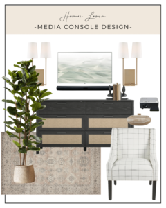 media console design ideas