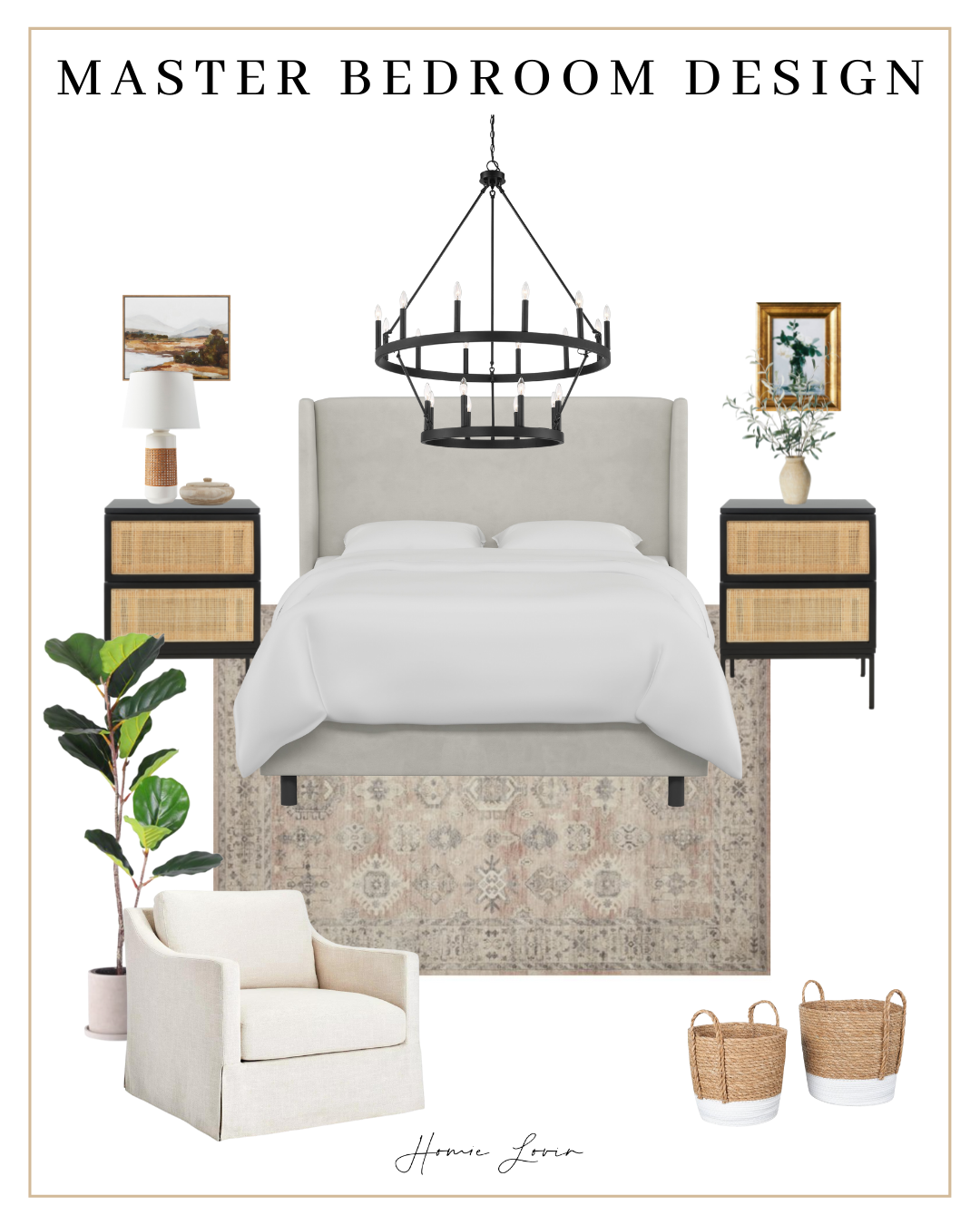 Master Bedroom Design Board – homielovin.com